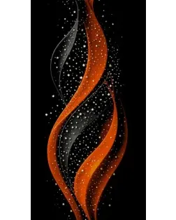 Чехол для TECNO с картинкой «Огненная звездная волна» Чехол для TECNO с картинкой «Огненная звездная волна»