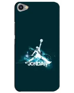 Чехол для Meizu U20 с картинкой «Jordan Blue Fire»