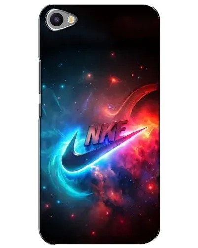 Чехол для Meizu U20 с картинкой «Огненный логотип Nike»