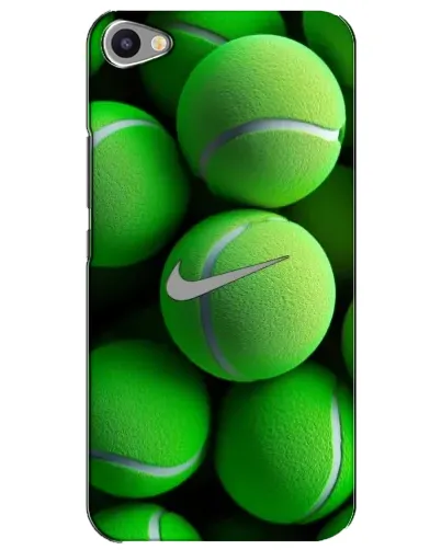 Чехол для Meizu U20 с картинкой «Теннисные мячи Найк»