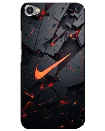 Чехол для Meizu U20 с картинкой «Nike — эффект разломов»
