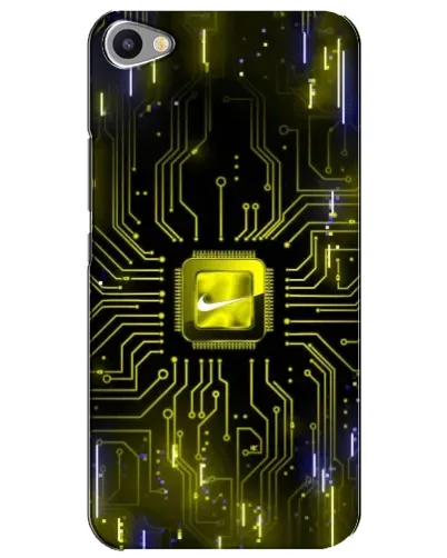 Чехол для Meizu U20 с картинкой «Nike — золотая искра»