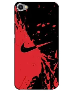 Чохол для Meizu U20 з картинкою «Червоні бризки Nike»