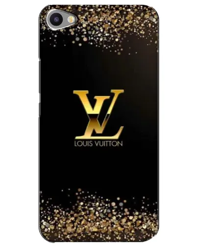Чехол для Meizu U20 с картинкой «LV — золотые искры»