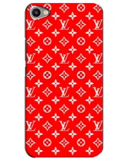 Чехол для Meizu U20 с картинкой «Яркий паттерн LV»
