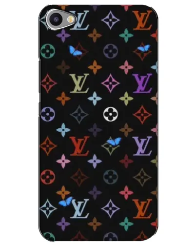 Чехол для Meizu U20 с картинкой «Цветная монограмма LV»