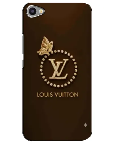 Чехол для Meizu U20 с картинкой «LV — золотая печать»