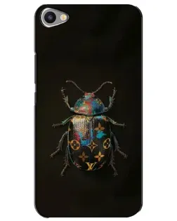 Чехол для Meizu U20 с картинкой «LV — мраморный принт»