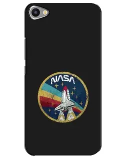 Чехол для Meizu U20 с картинкой «NASA — эмблема миссии»