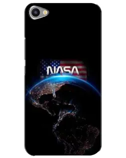 Чехол для Meizu U20 с картинкой «Земля из космоса NASA»