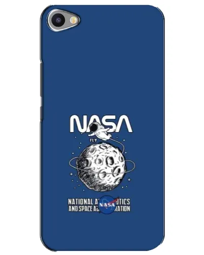 Чехол для Meizu U20 с картинкой «NASA — лунная миссия»