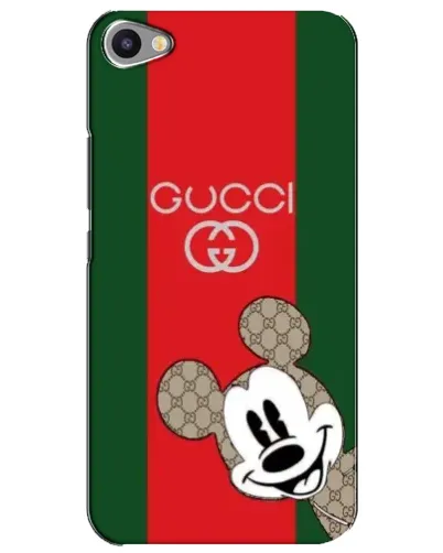 Чехол для Meizu U20 с картинкой «Gucci — полосы и Микки»