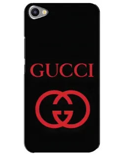 Чехол для Meizu U20 с картинкой «Gucci — красный логотип»