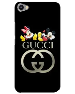 Чехол для Meizu U20 с картинкой «Gucci — герои Disney»