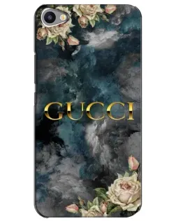 Чехол для Meizu U20 с картинкой «Абстрактные цветы Gucci»
