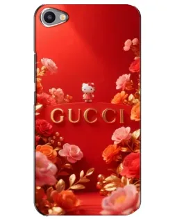 Чехол для Meizu U20 с картинкой «Gucci — золотой сад»