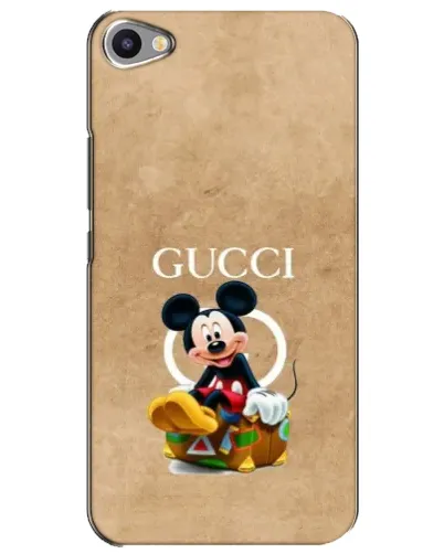Чехол для Meizu U20 с картинкой «Микки Маус Gucci — крафт»