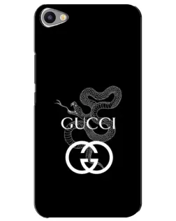 Чехол для Meizu U20 с картинкой «Gucci — серебряная змея»