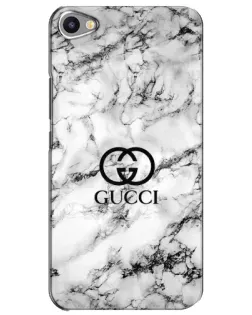 Чехол для Meizu U20 с картинкой «Gucci — мраморный шик»