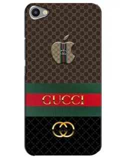 Чехол для Meizu U20 с картинкой «Gucci — брендированный десерт»
