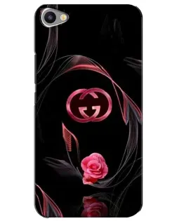 Чехол для Meizu U20 с картинкой «Gucci — неоновая роза»