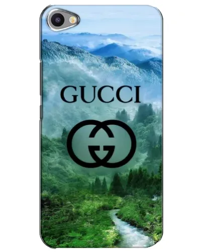 Чехол для Meizu U20 с картинкой «Gucci — горный пейзаж»