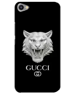 Чохол для Meizu U20 з картинкою «Gucci — срібний лев»