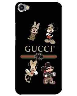 Чохол для Meizu U20 з картинкою «Gucci — герої Disney та монограма»