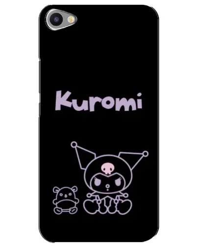 Чехол для Meizu U20 с картинкой «Kuromi — черный минимализм»