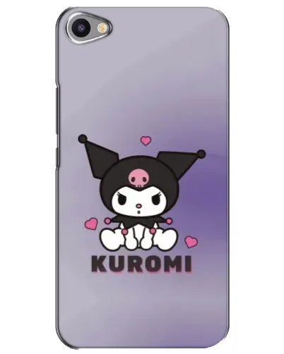 Чехол для Meizu U20 с картинкой «Kuromi — фиолетовый арт»