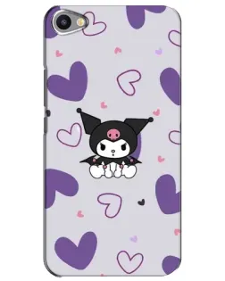 Чехол для Meizu U20 с картинкой «Kuromi и лавандовые сердца» Чехол для Meizu U20 с картинкой «Kuromi и лавандовые сердца»