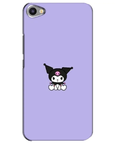 Чехол для Meizu U20 с картинкой «Kuromi — фиолетовый минимализм»