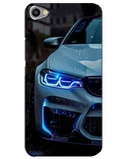 Чохол для Meizu U20 з картинкою «Погляд BMW з синіми фарами» Чохол для Meizu U20 з картинкою «Погляд BMW з синіми фарами»