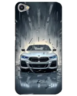 Чохол для Meizu U20 з картинкою «BMW у світлі фар»