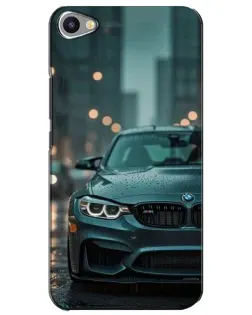 Чохол для Meizu U20 з картинкою «BMW у вогнях міста»