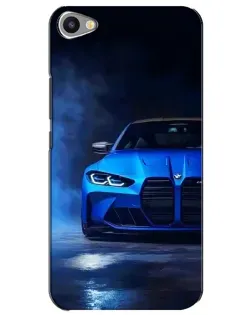 Чохол для Meizu U20 з картинкою «Блакитна BMW M4»