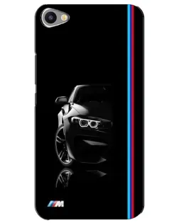 Чохол для Meizu U20 з картинкою «Силует BMW в темряві»