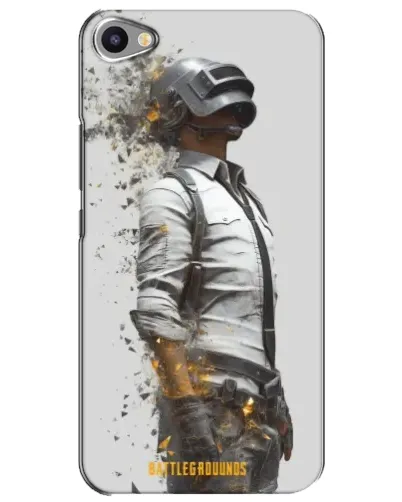 Чехол для Meizu U20 с картинкой «PUBG — боец в пыли»
