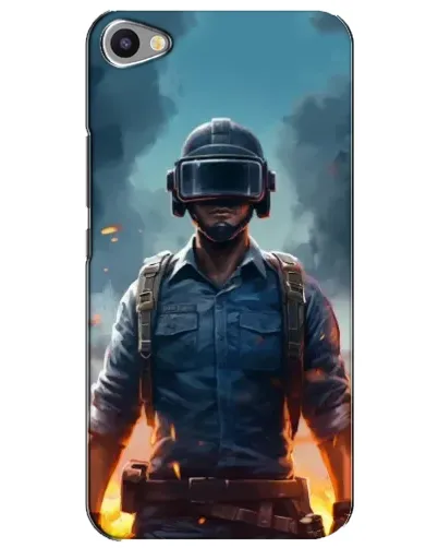 Чехол для Meizu U20 с картинкой «PUBG — реалистичный герой»