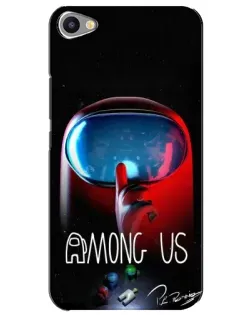 Чехол для Meizu U20 с картинкой «Красный импостер — макро» Чехол для Meizu U20 с картинкой «Красный импостер — макро»