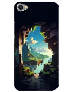 Чехол для Meizu U20 с картинкой «Вид из пещеры»