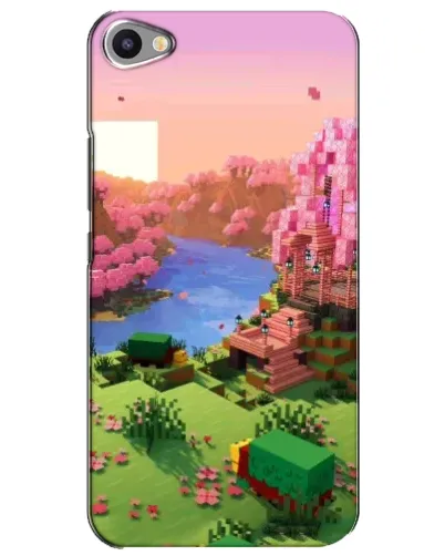 Чехол для Meizu U20 с картинкой «Розовое дерево Minecraft» Чехол для Meizu U20 с картинкой «Розовое дерево Minecraft»