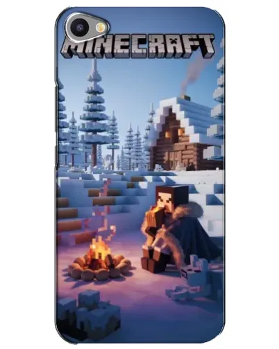 Чехол для Meizu U20 с картинкой «Зимний Minecraft» Чехол для Meizu U20 с картинкой «Зимний Minecraft»