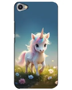 Чохол для Meizu U20 з картинкою «Єдиноріг на галявині»
