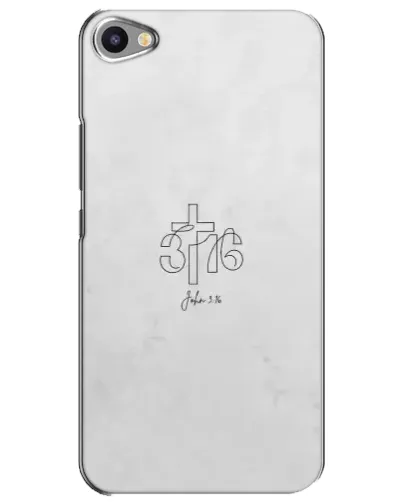 Чехол для Meizu U20 с картинкой «Иоанна 3:16 Крест»