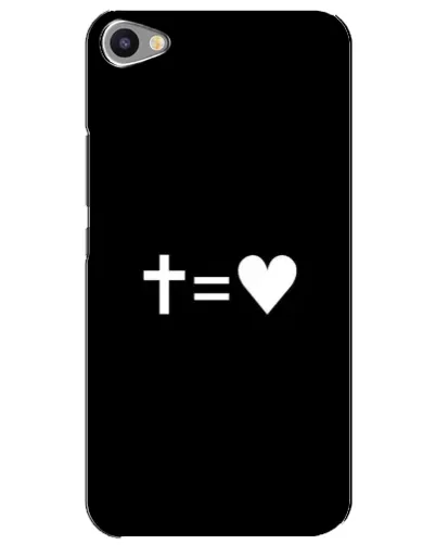 Чехол для Meizu U20 с картинкой «Крест и Сердце»