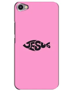 Чехол для Meizu U20 с картинкой «Розовый символ  Jesus»