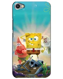 Чохол для Meizu U20 з картинкою «Спанч Боб переможець»