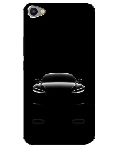 Чохол для Meizu U20 з картинкою «Силует Tesla Night»