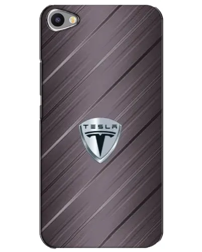Чохол для Meizu U20 з картинкою «Металева текстура Tesla»